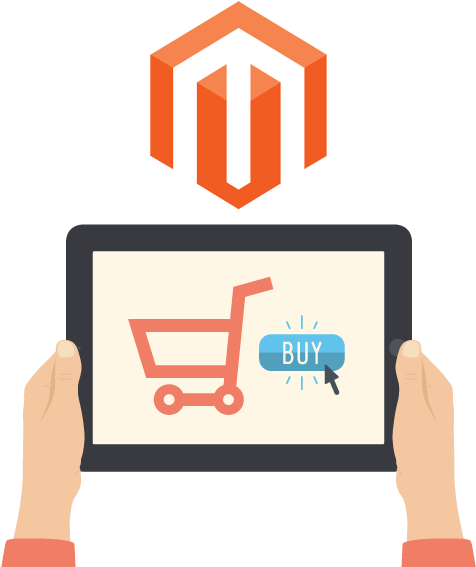 Magento Community (557x619), Png Download