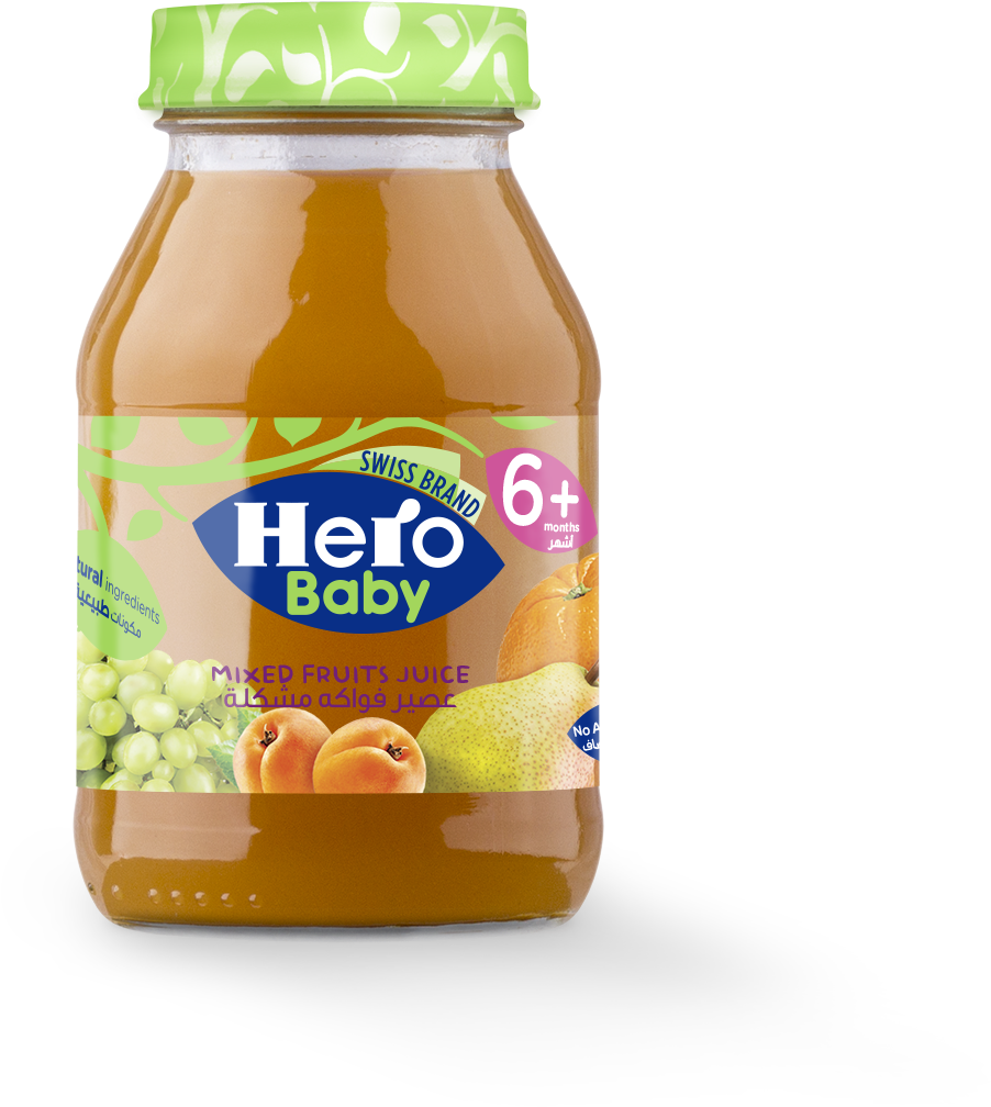 Mixed Fruits Juice / عصير فواكه مشكلة - Hero Baby Juice (1200x1200), Png Download
