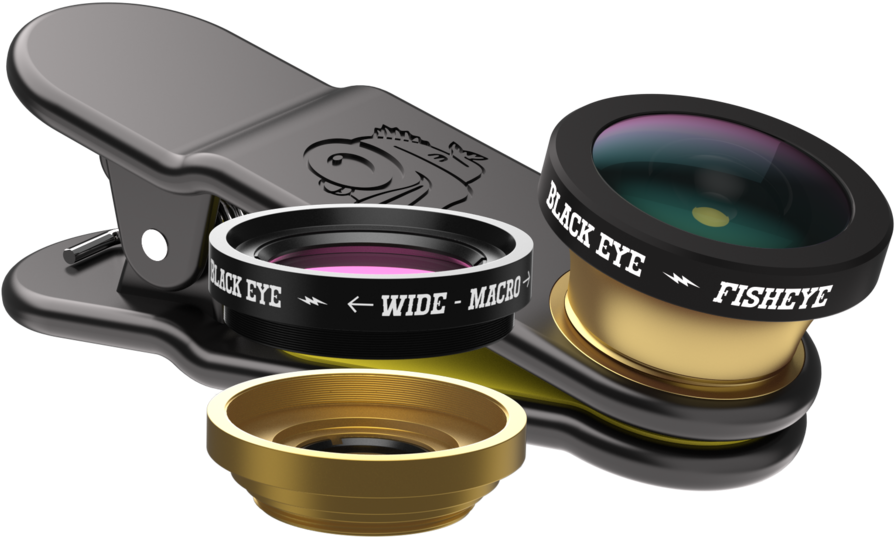 Black Eye 3in1 Combo - Black Eye Macro Lens (1200x900), Png Download