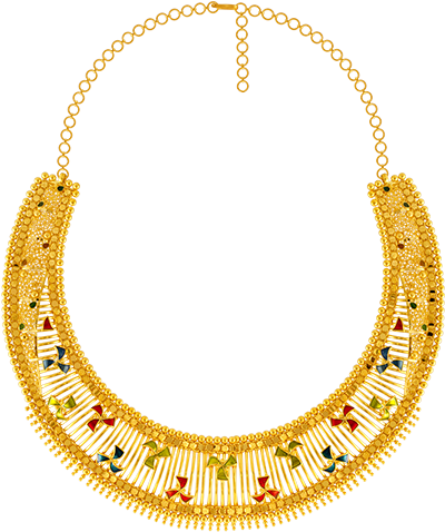 Chandra Jewellers Has A Repute Of Over Eight Decades - Pc Chandra Gold Necklace Designs (600x600), Png Download