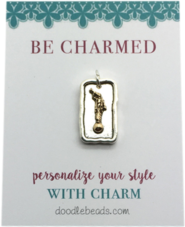 Angel Moroni Charm - Book Of Mormon (1000x1000), Png Download