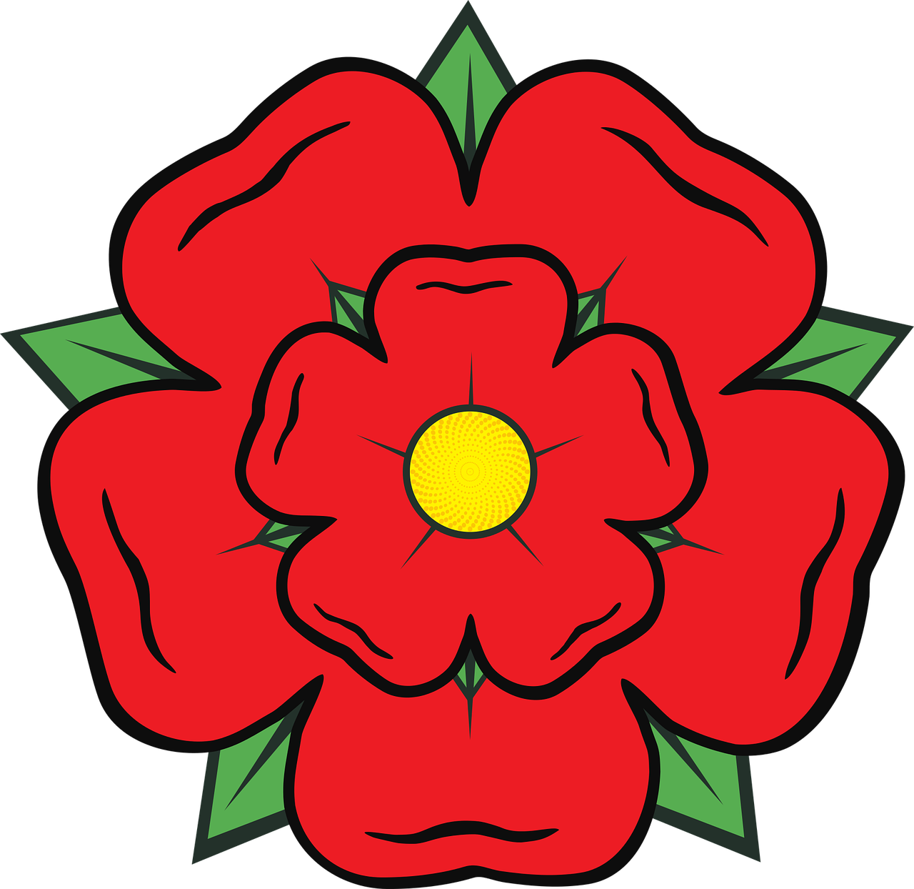 Lancashire Rose County England Heraldic Heraldry - Lancashire Day (1280x1244), Png Download