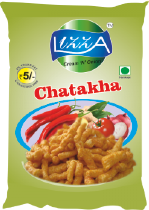 Lizzacg Cream And Onion Chatakha - Lizza Wafers Product Png (500x800), Png Download