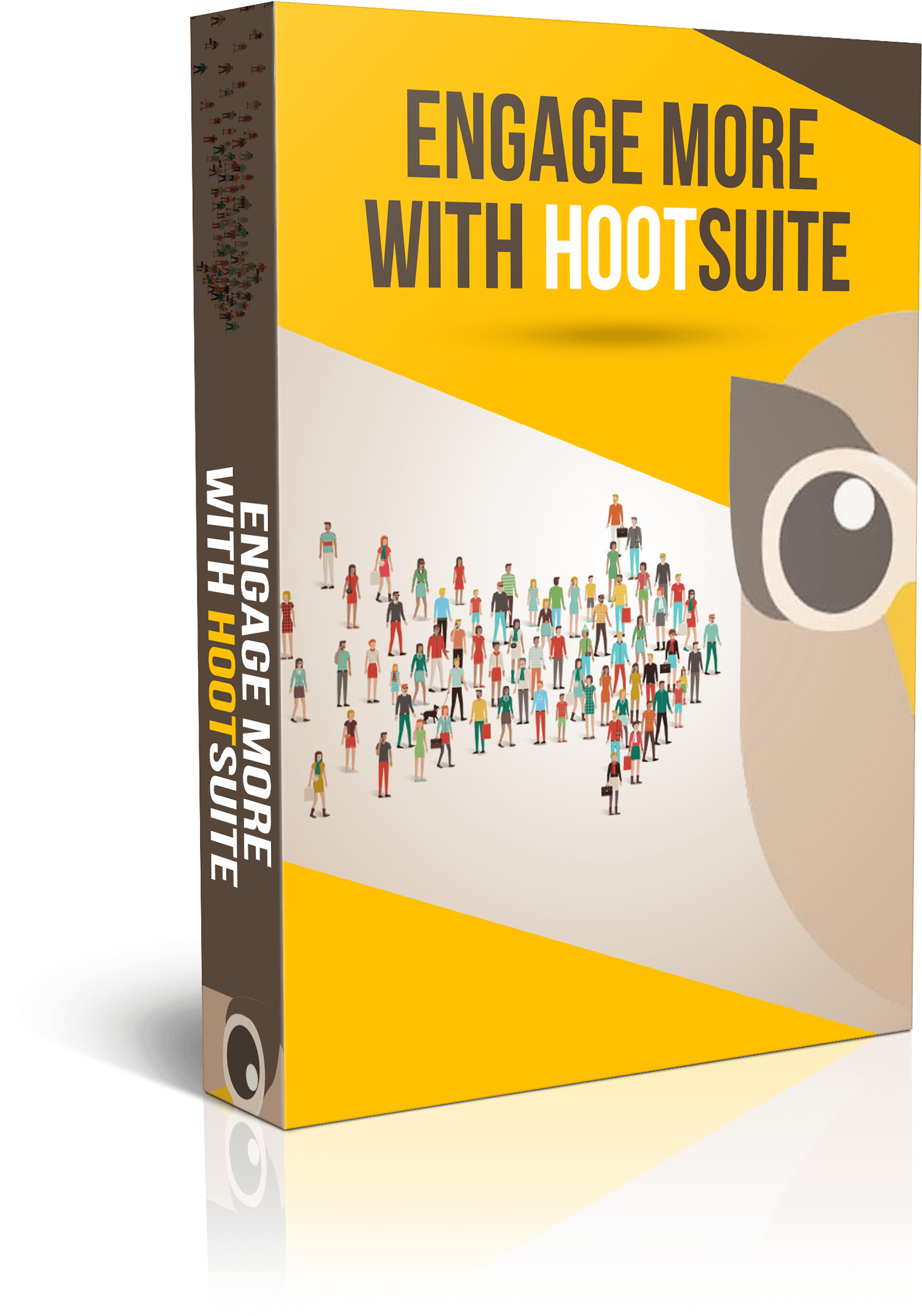 Engage More With Hootsuite Training Videos - Enough Said (1757x2396), Png Download