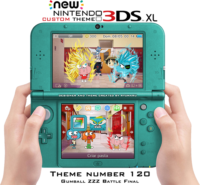 Custom Theme Thread - Legend Of Zelda Breath Of The Wild 3ds (700x647), Png Download