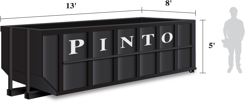 15 Yard Dumpster Rental - Cabinetry (1150x450), Png Download