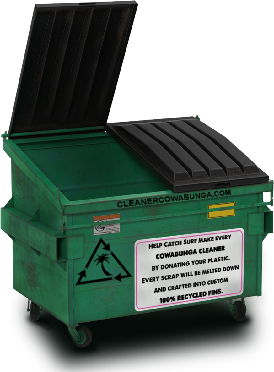 Dumpster Catchsurf - Box (1000x1209), Png Download