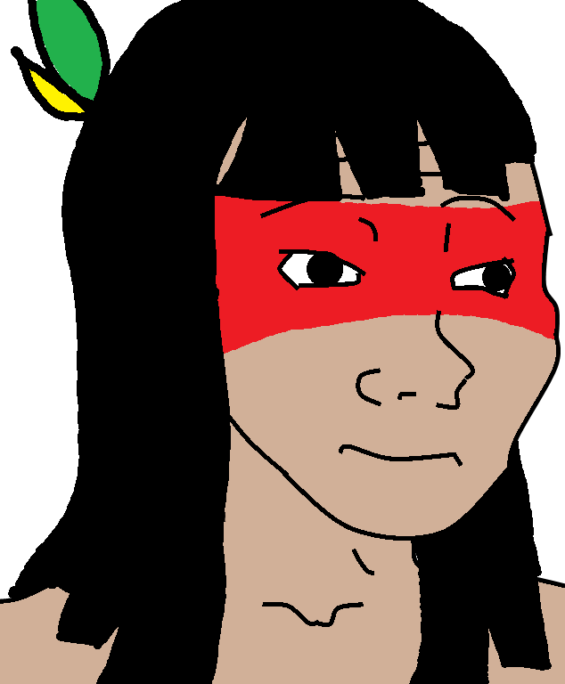 India Face Red Black Facial Expression Nose Mammal - Indian Wojak (634x768), Png Download