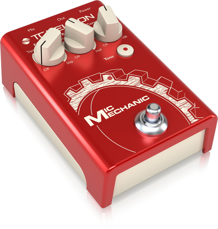 Tc Helicon Mic Mechanic 2 Vocal Fx Pedal (759x800), Png Download