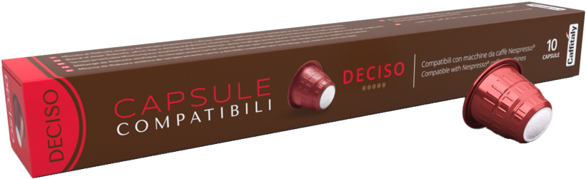 Lacapsula "deciso" Capsules For Nespresso Coffee Machines - Chocolate (1092x768), Png Download