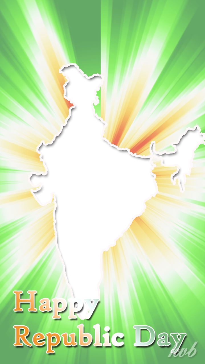 Indian Republic Day Frame - India Accounting Standards (720x1280), Png Download