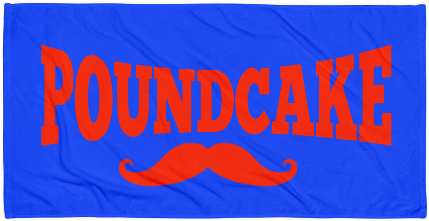 Poundcake Beach Towel - Banner (1000x1000), Png Download