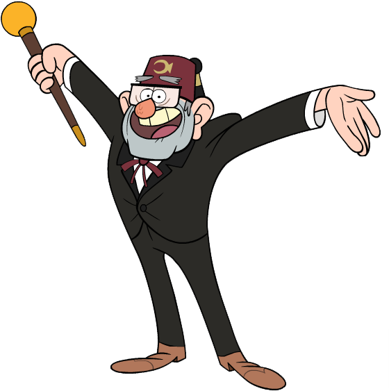 T O - Gravity Falls Grunkle Stan (575x587), Png Download