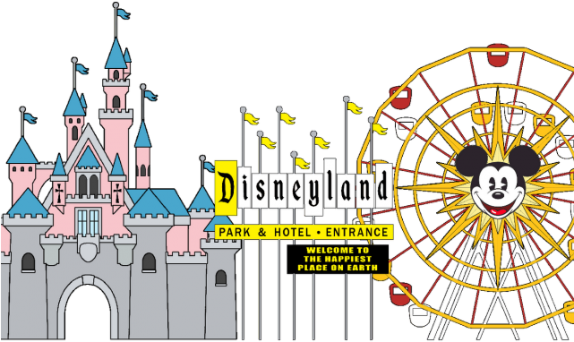 Logos Clipart Disneyland - Sleeping Beauty Castle Clipart (640x480), Png Download