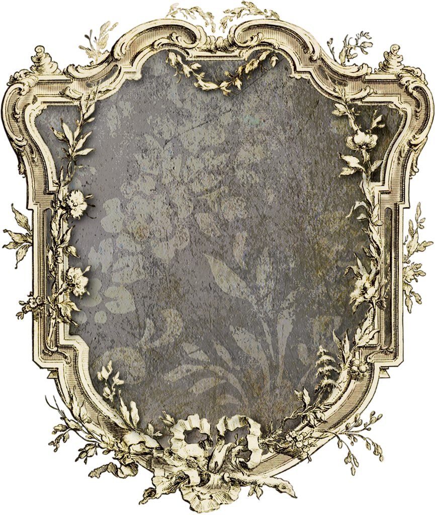 B ✿ Vintage Labels, Clipart, Design Crafts, Vintage - Vintage Oval Moldura Png (865x1024), Png Download