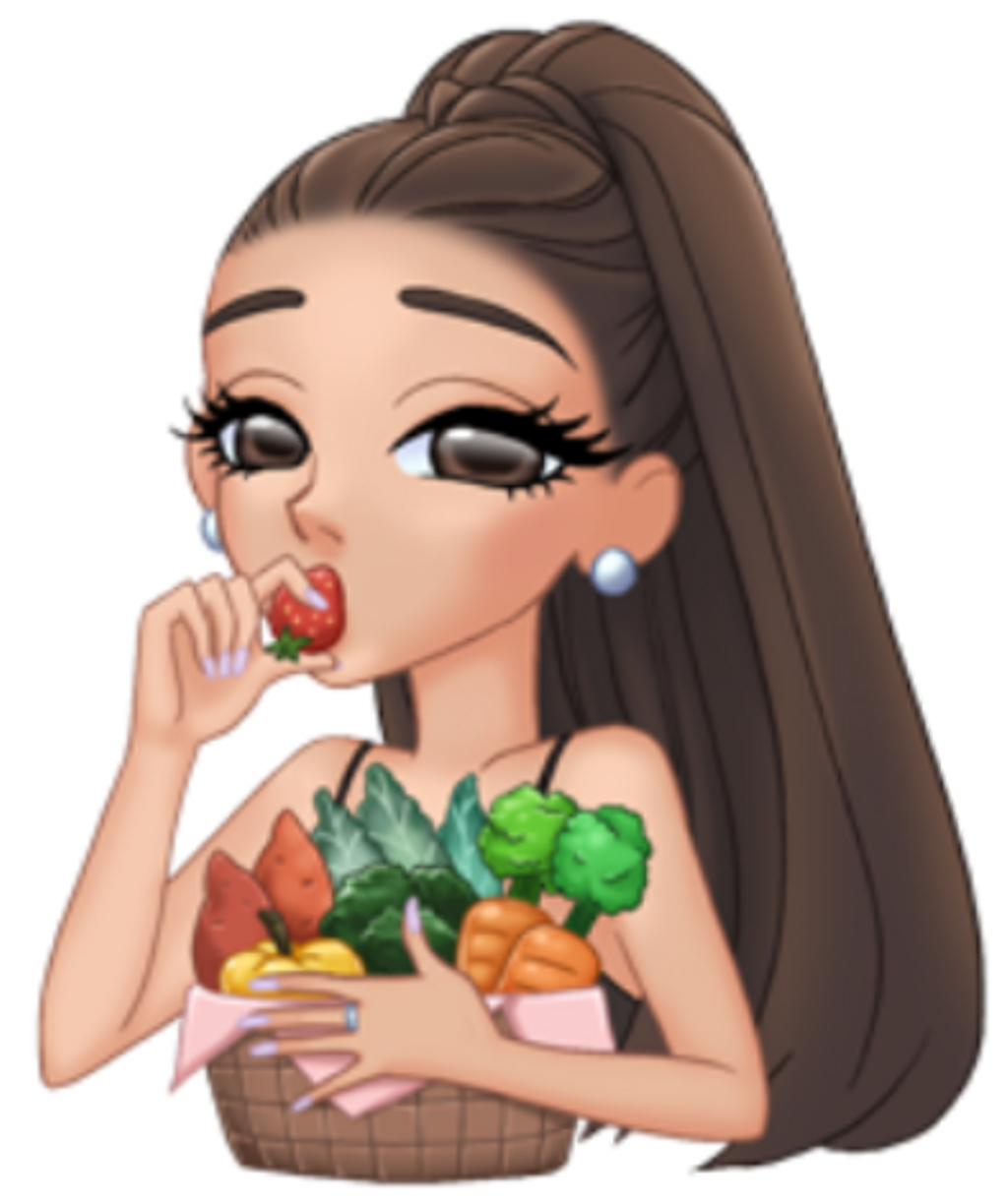 #arianagrande #ariana #arimoji #emoji #music #france - Ariana Grande Arimoji (1024x1224), Png Download