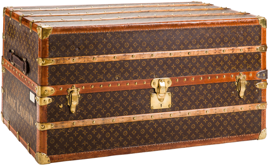 "louise Laughlin" Wardrobe - Louis Vuitton Original Trunk (1024x683), Png Download
