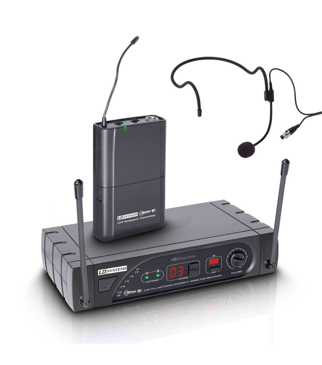 Ld Systems Ldwseco16bph Wireless Microphone System - Ld Systems Wireless (1096x1242), Png Download