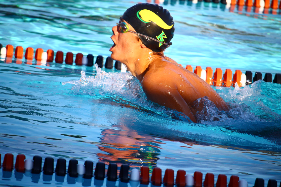 Vikings' Swimmers Outlast Bears - Medley Swimming (1126x599), Png Download