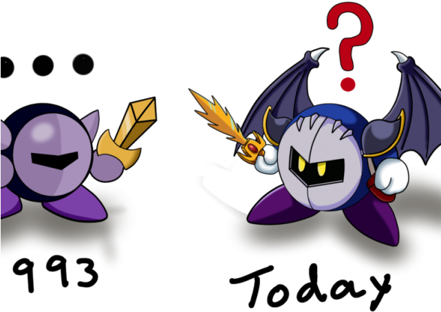 Kirby Clipart Meta Knight - Meta Knight Kirby Dream Land (640x480), Png Download