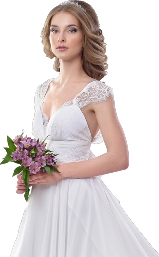 Slide-girl - Bride (525x847), Png Download