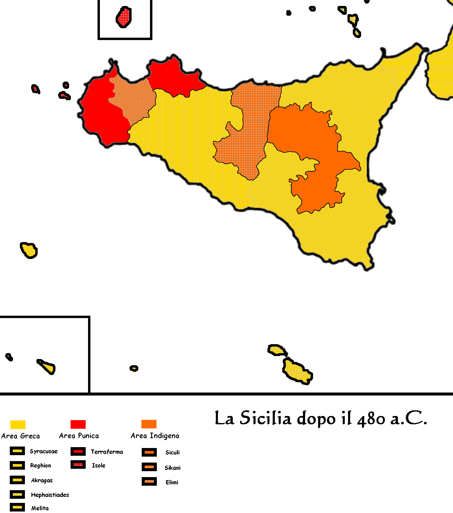 Administrative Map Of Sikelia - Kingdom Of Trinacria (1528x1729), Png Download