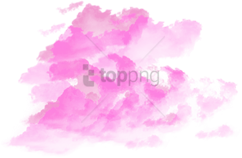 Free Png Pink Clouds Png Image With Transparent Background - Aesthetic Clouds Png (850x553), Png Download