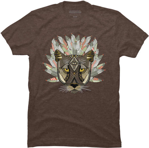 Native Mountain Lion - Everything Hurts And I M Dying Shirt (650x650), Png Download