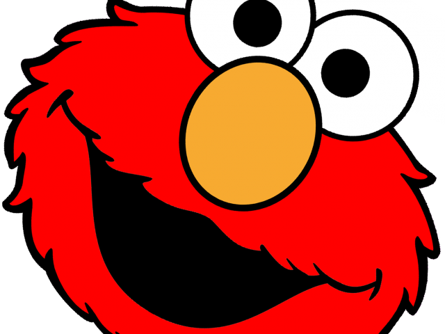 Face Clipart Sesame Street - Sesame Street Elmo Clipart (640x480), Png Download