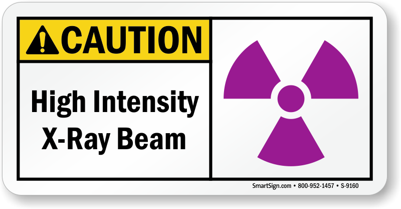 High Intensity X-ray Beam Sign - Xray Beam (800x416), Png Download