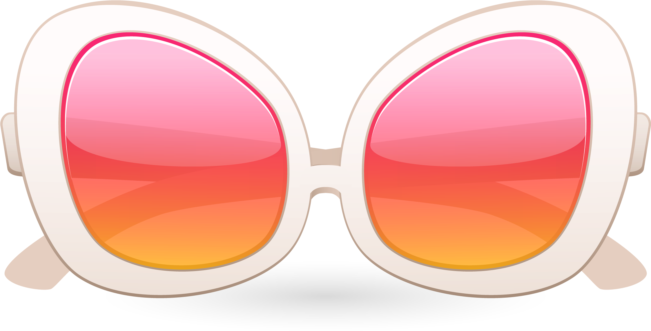 Goggles Sunglasses Download Hq Png Clipart - Circle (2244x1158), Png Download