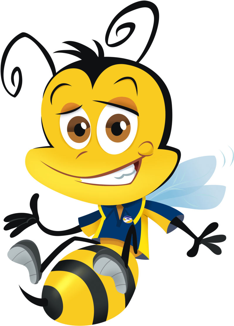 Bees Clipart Respectful (800x1136), Png Download