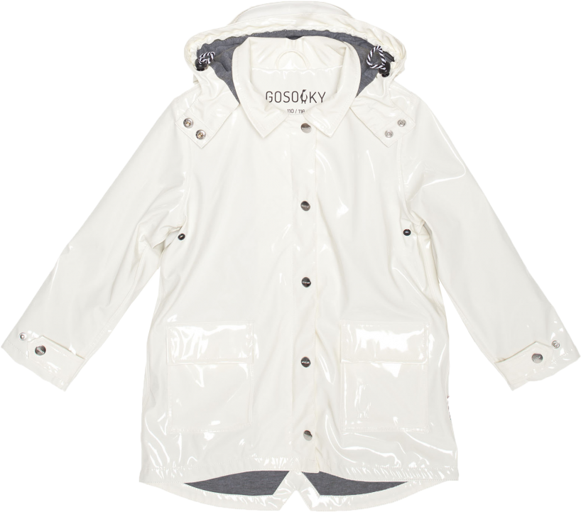 Gosoaky Mad Cow Glossy Girls Rain Jacket - Hoodie (960x720), Png Download