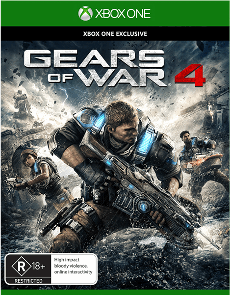 Gears Of War 4 - Gears Of War 4 Australia (600x600), Png Download