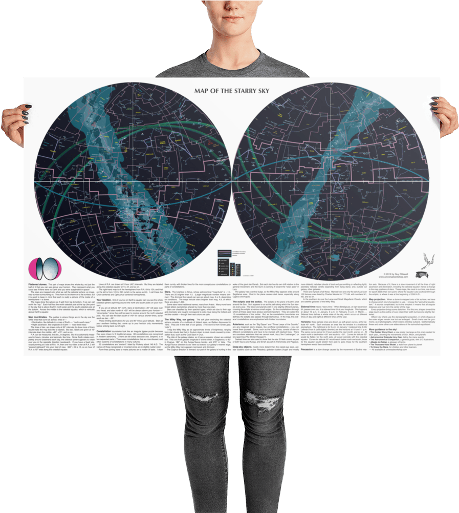 Map Of The Starry Sky - First Of All I Hate Dentists (1000x1000), Png Download