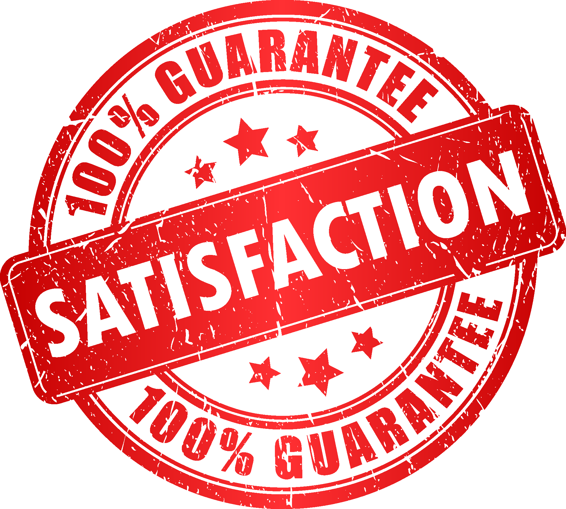 Service - 100 Guarantee (1958x1759), Png Download