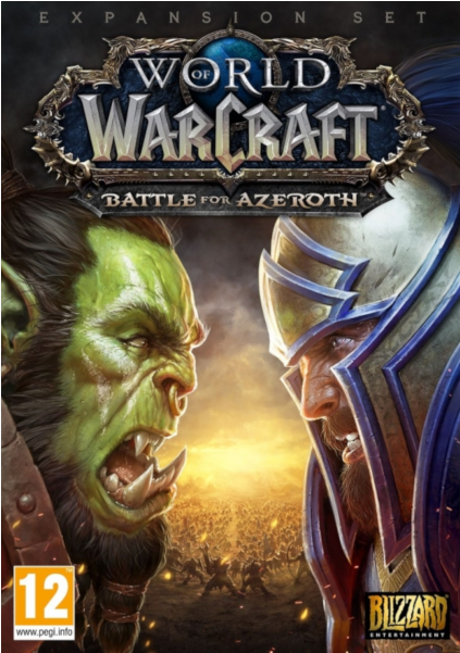 World Of Warcraft - World Of Warcraft Battle For Azeroth Box (800x800), Png Download