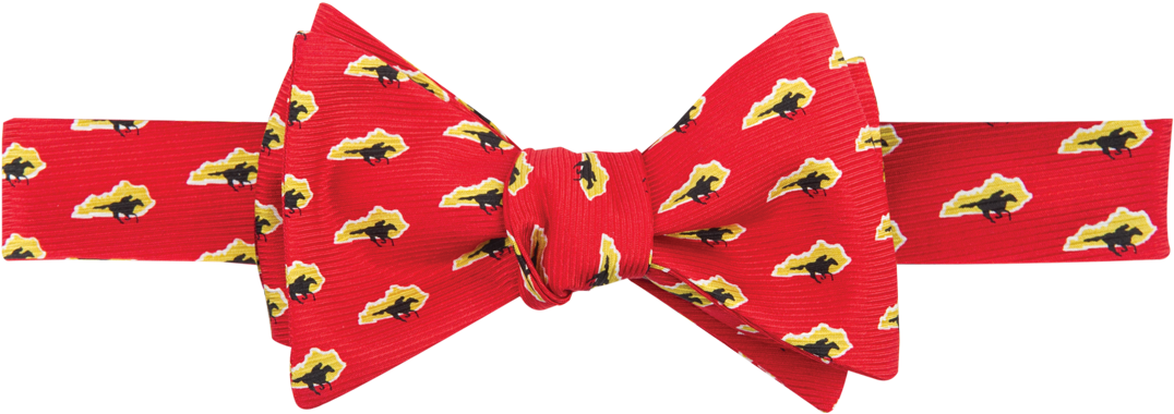 Kentucky Traditional Bow Tie Red - Motif (1200x1200), Png Download