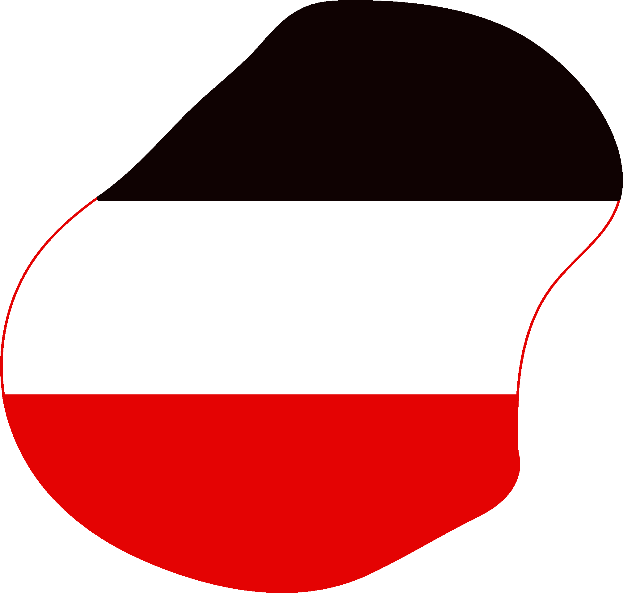 Flag Map Of Nauru (1888 - German Empire Flag Map (2100x2100), Png Download