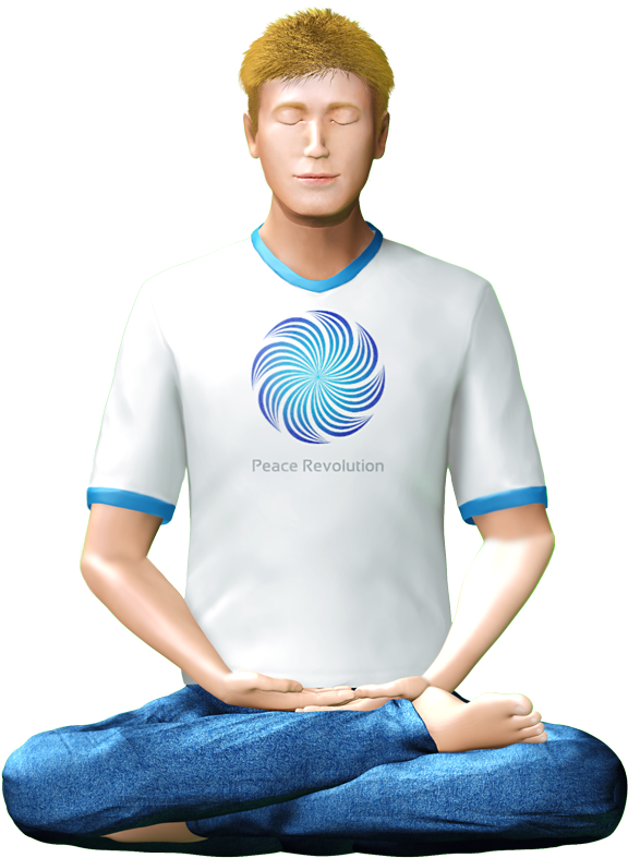 The “perfect Peace Position” Or Meditation Posture - Position Of Meditation (600x824), Png Download