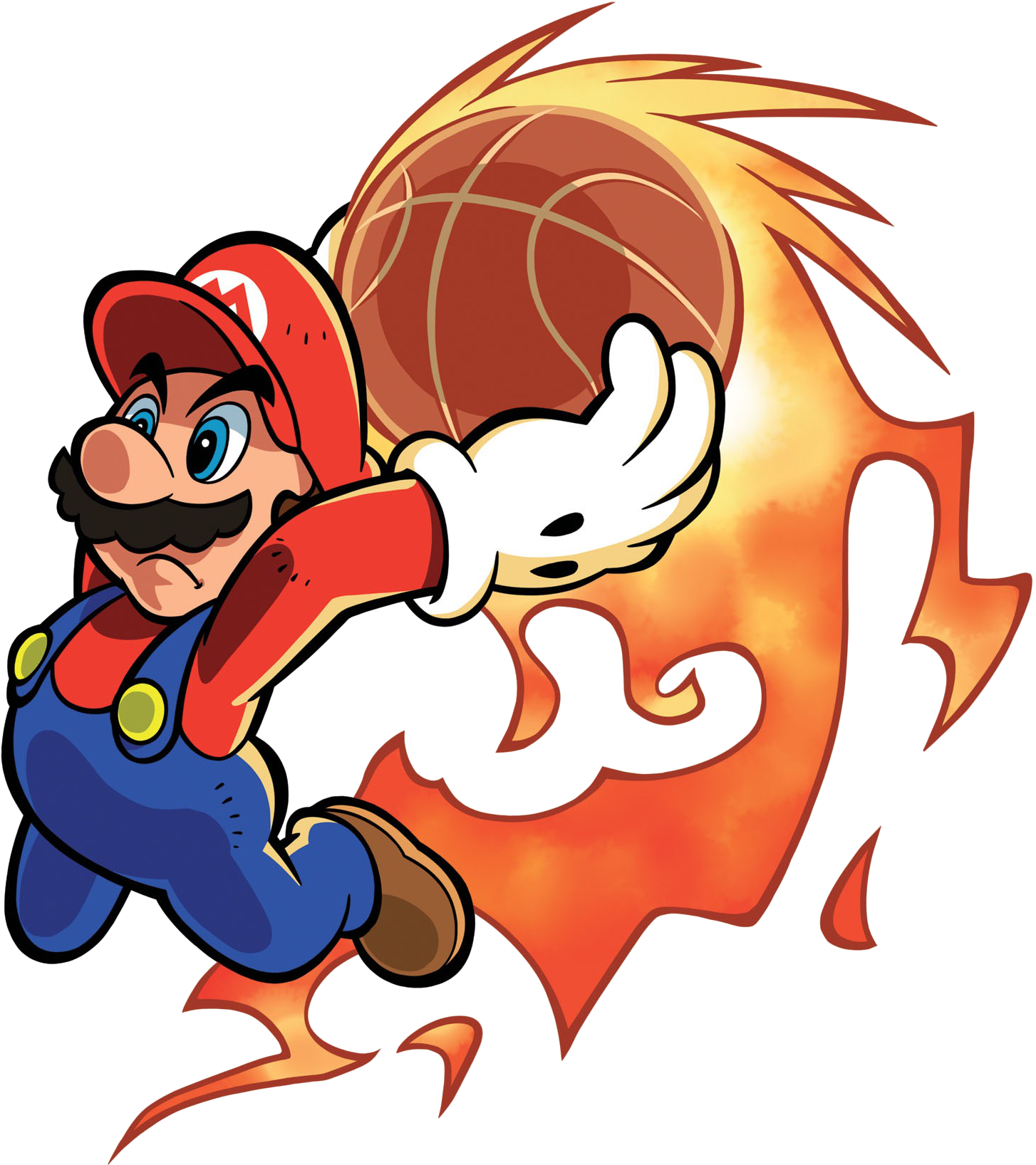 File - Mario Sports Mix Mario (1481x1660), Png Download