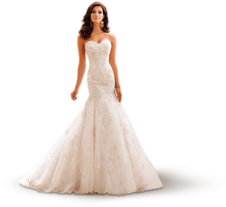 Bride - Transparent Wedding Dress Png (777x674), Png Download