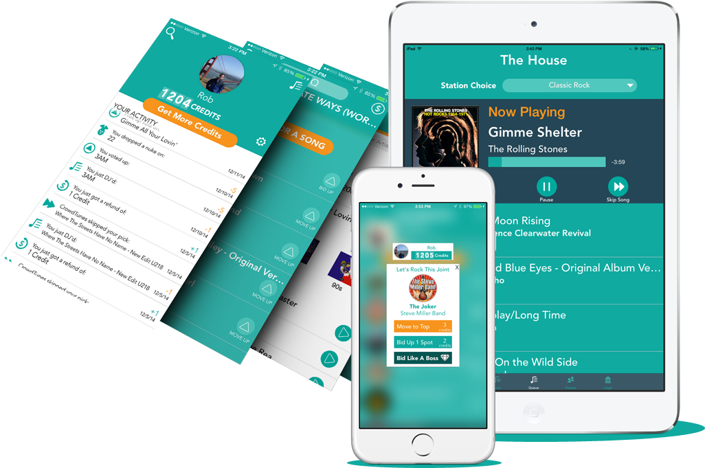 Crowdtunes Announces 7digital-powered Jukebox Service - Smartphone (1137x791), Png Download