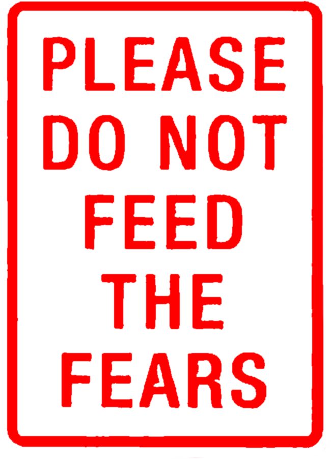 Aesthetic Text Quote Red Fear Afraid Scared Scary Warni - Oval (650x901), Png Download