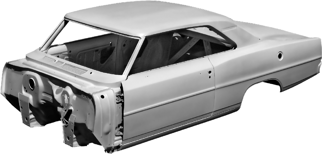 Chevyii/nova - Reproduction Steel Car Bodies (1280x651), Png Download