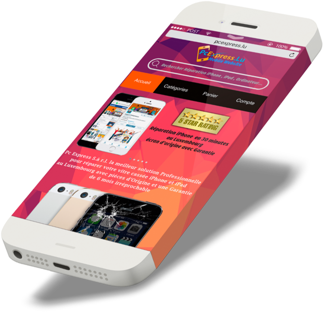 Iphone 6 Infinity Template Teste Facebook - Feature Phone (664x882), Png Download