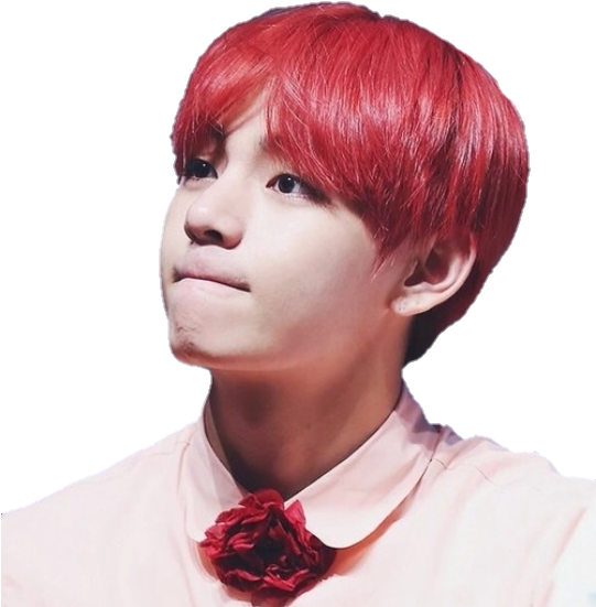 103 Images About V Png On We Heart It - Bts V Red Png (540x618), Png Download