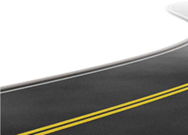 Curve Clipart Curved Street - Road (640x480), Png Download