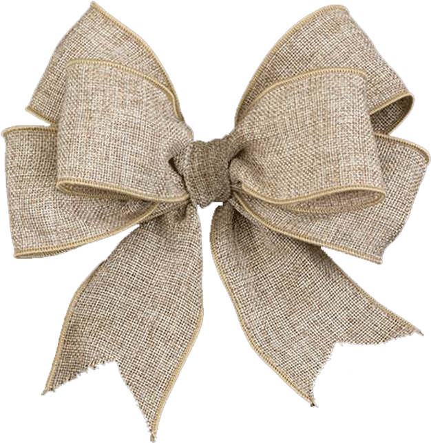 Burlap Ribbon Png Transparent (755x755), Png Download