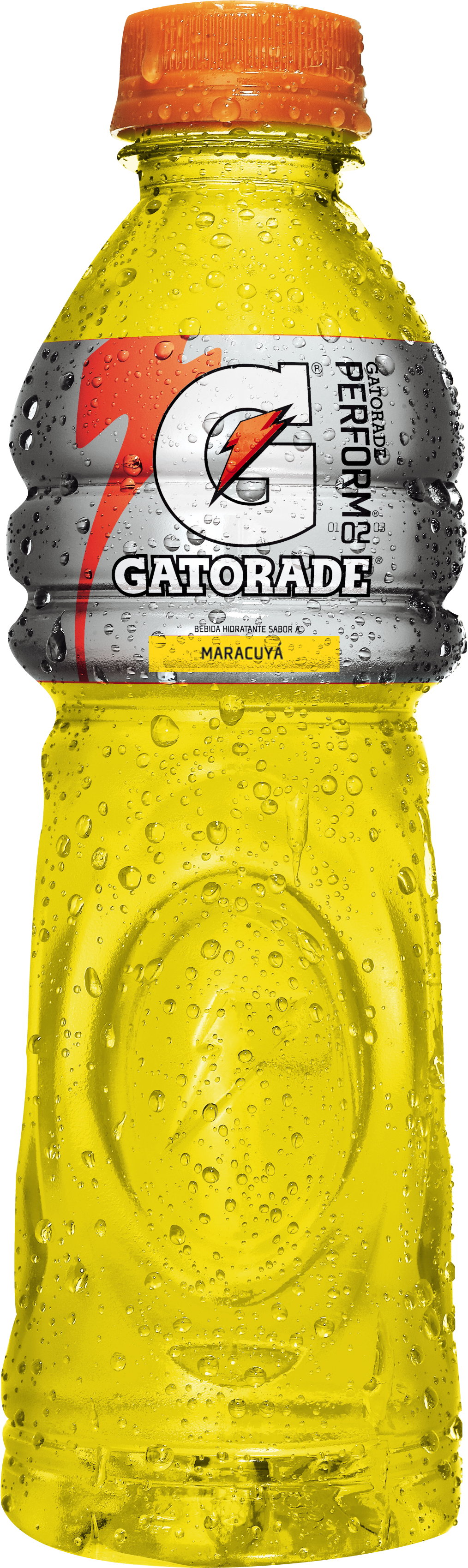Postobon Gatorade Maracuya - Glass Bottle (2027x4072), Png Download